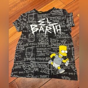 The Simpsons Graphic Tee Shirt Boys Size 10/11 yrs